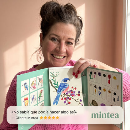 Kit de Pausa Creativa Mintea | Tu Primera Pintura en Acuarela